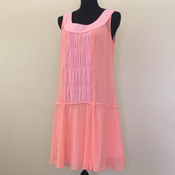 Sundance Silk Chiffon Overlay Dress - Picture 2 of 8